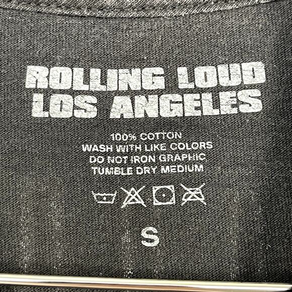 Rolling Loud Long Sleeve T Shirt 2019 Los Angeles Small Rap Juice Wrld A$AP - Picture 3 of 8
